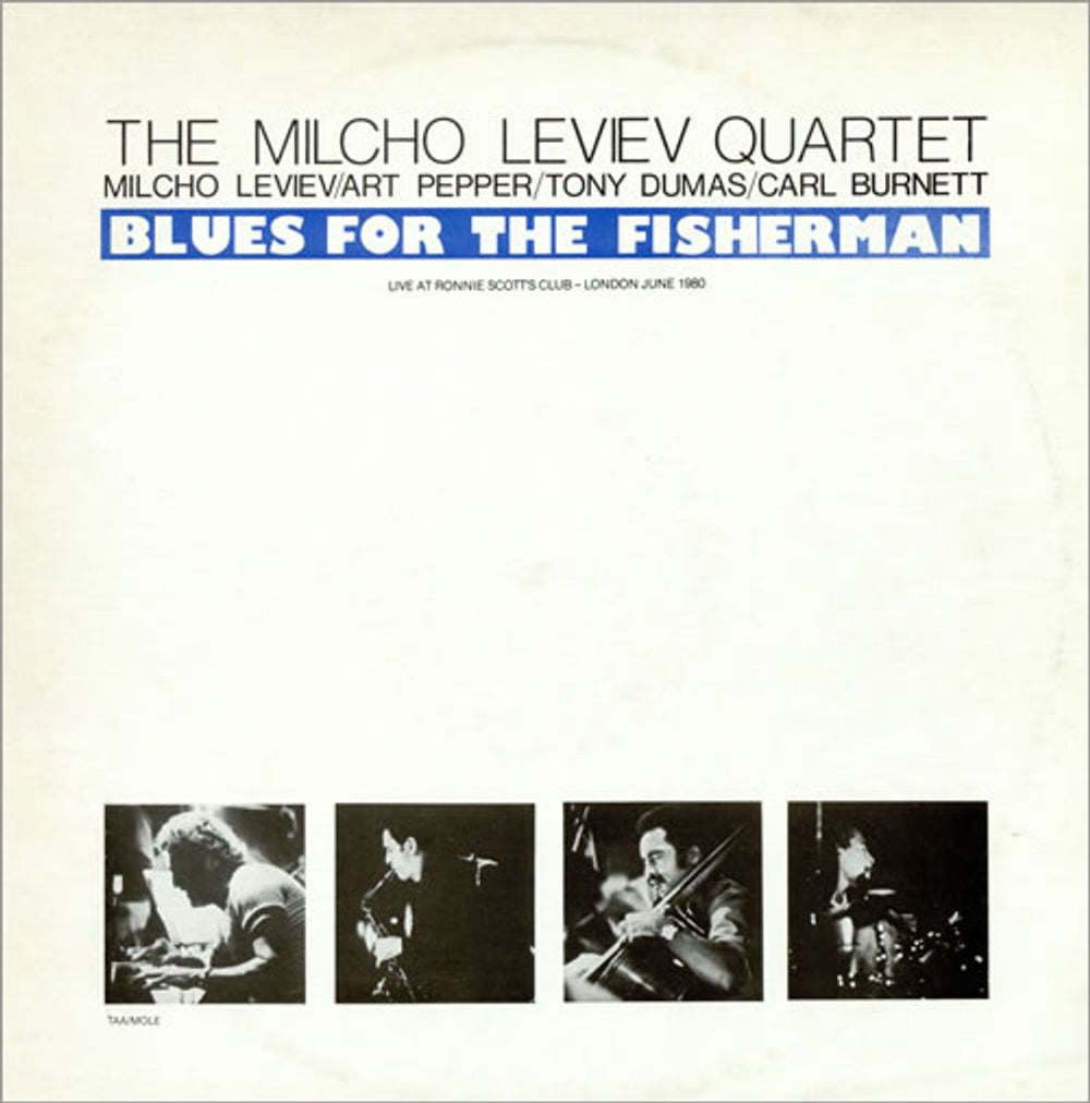 Art Pepper & Milcho Leviev Blues For The Fisherman UK vinyl LP album (LP record) MOLE1