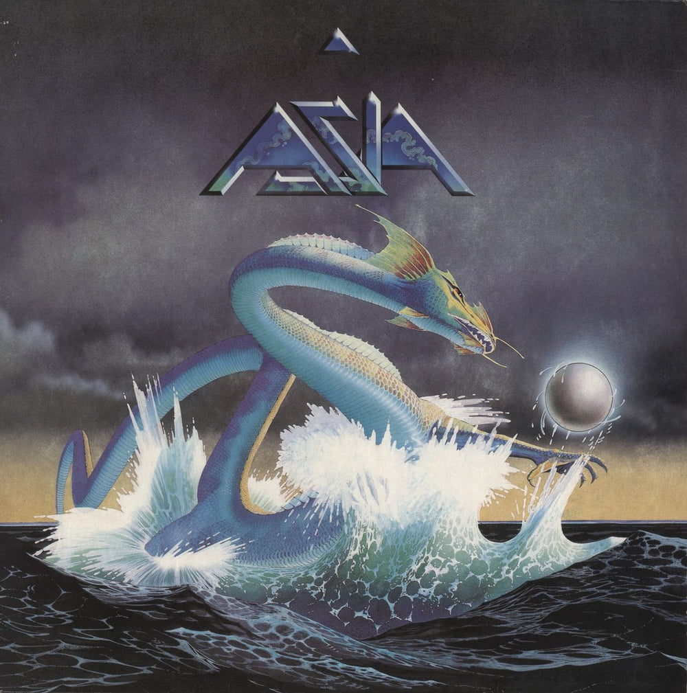 Asia Asia UK vinyl LP album (LP record) GEF85577