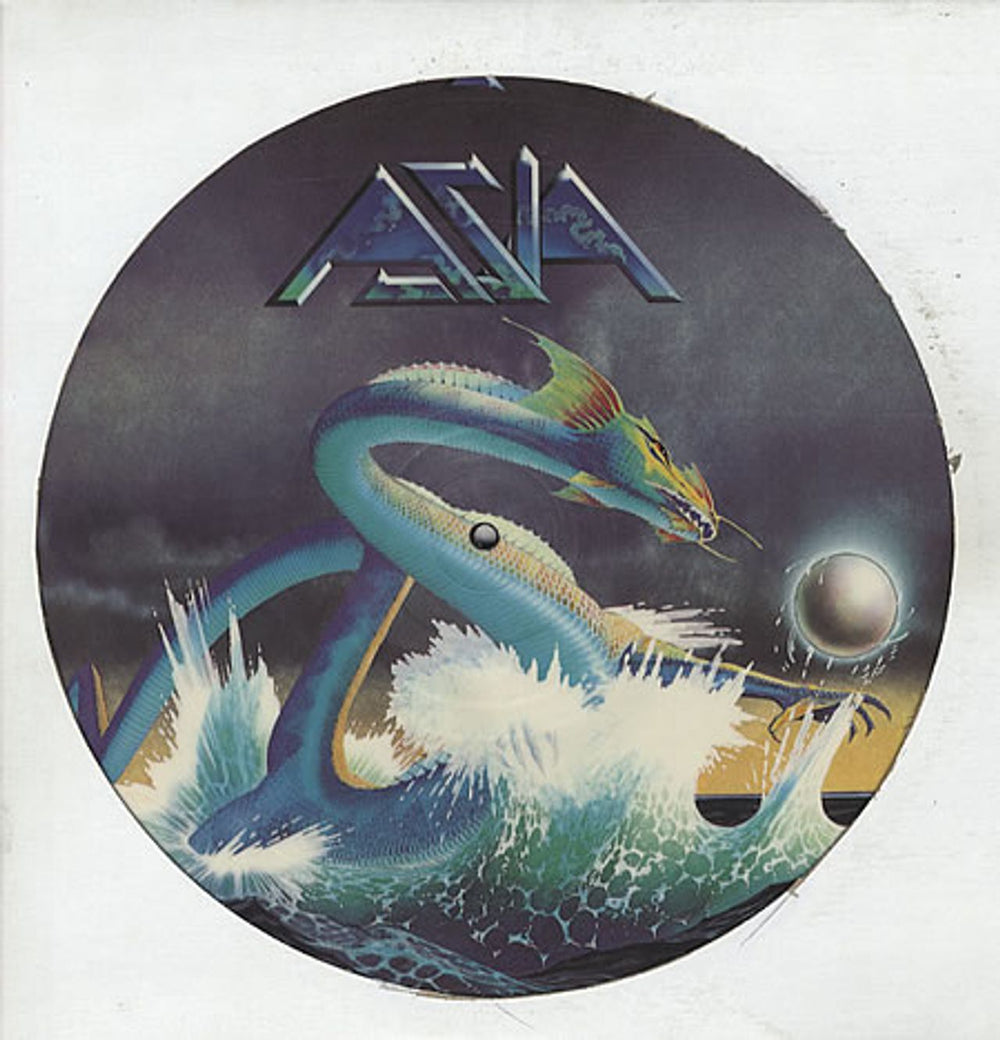 Asia Asia UK picture disc LP (vinyl picture disc album) GEF11-85577