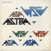 Asia Astra + stickers Japanese vinyl LP album (LP record)