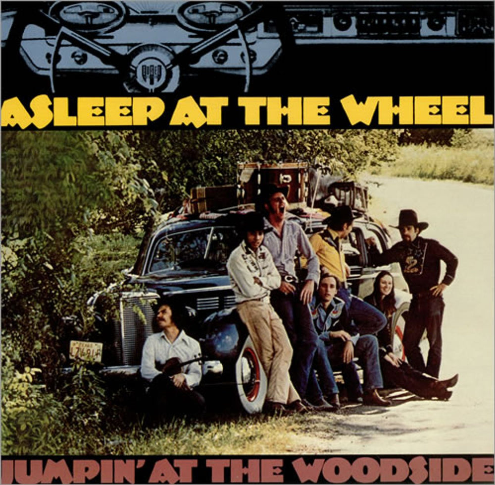 Asleep At The Wheel Jumpin' At The Woodside UK vinyl LP album (LP record) ED169