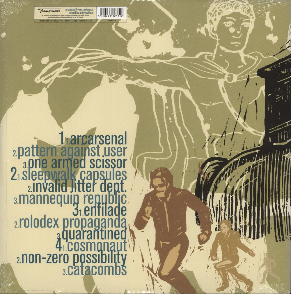 At The Drive-In Relationship Of Command - RSD 2013 - Orange Vinyl - Sealed UK 2-LP vinyl record set (Double LP Album) 5060243321312