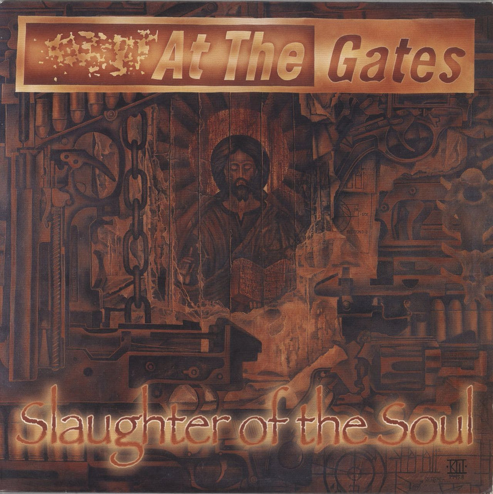 At The Gates Slaughter of the Soul UK vinyl LP album (LP record) MOSH143FDR