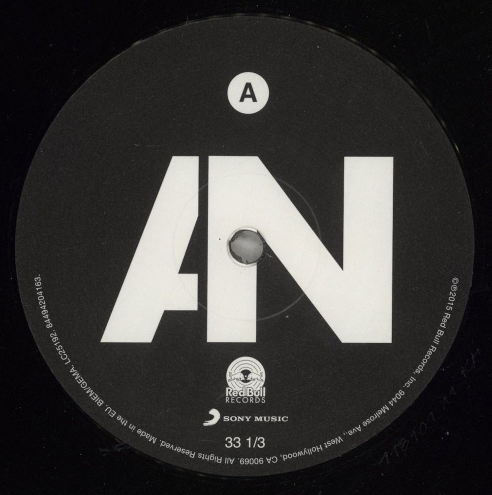 Awolnation Run - 180gm UK 2-LP vinyl record set (Double LP Album) A7O2LRU878927