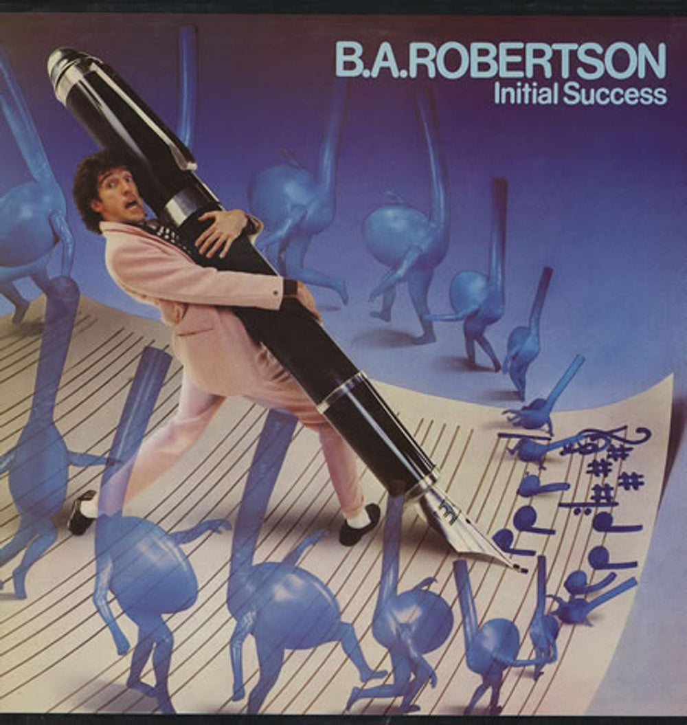 B. A. Robertson Initial Success UK vinyl LP album (LP record) K52216