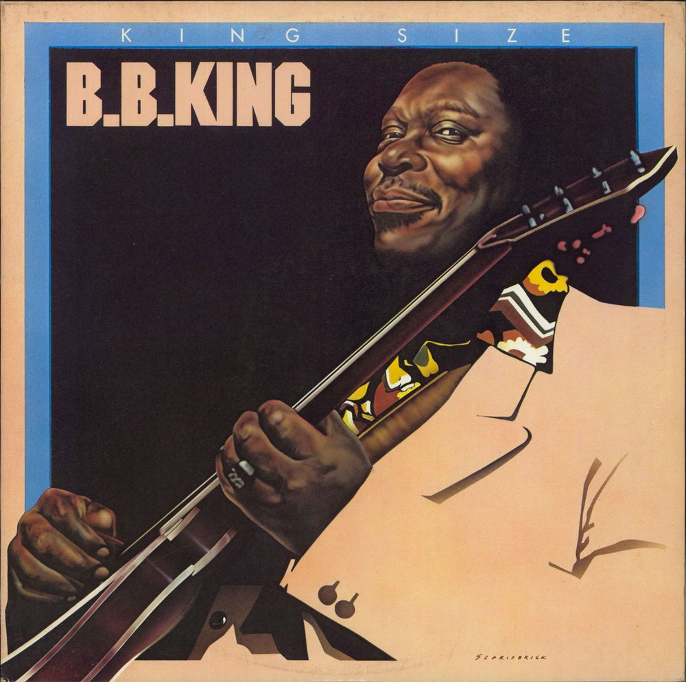 B B King King Size US vinyl LP album (LP record) AB-977