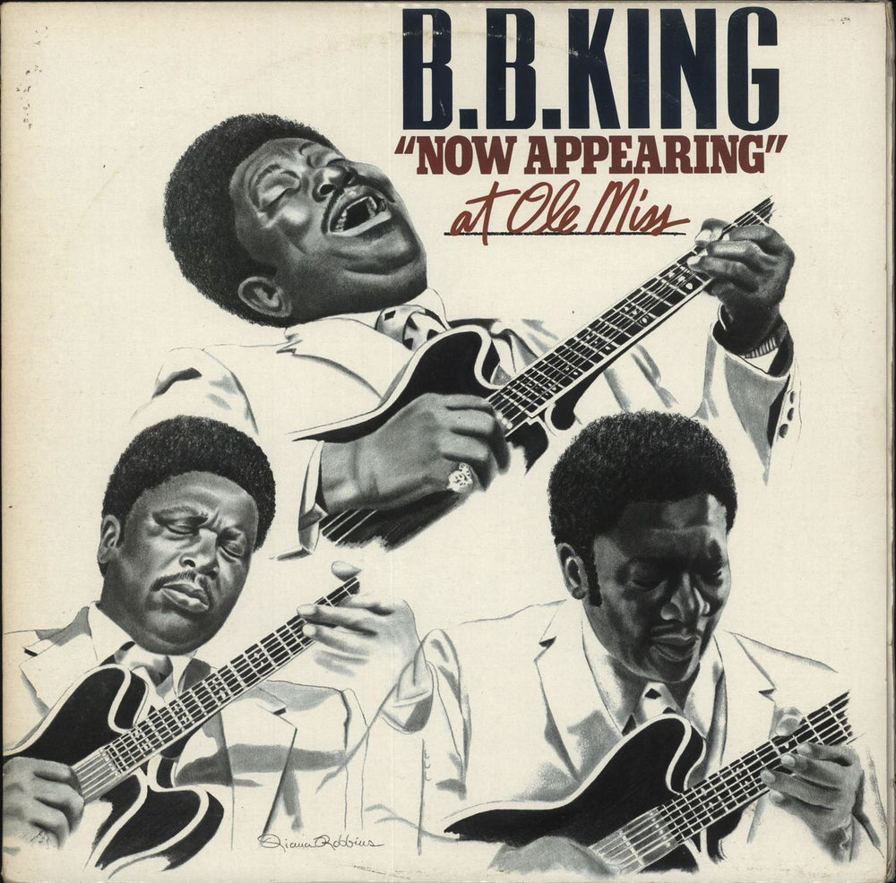 B B King Now Appearing At Ole Miss UK 2-LP vinyl record set (Double LP Album) MCDW452