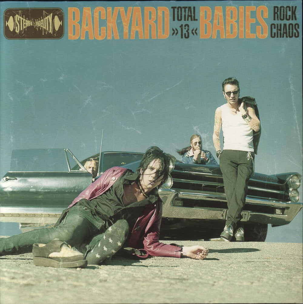 Backyard Babies Total 13 German vinyl LP album (LP record) 639842274715