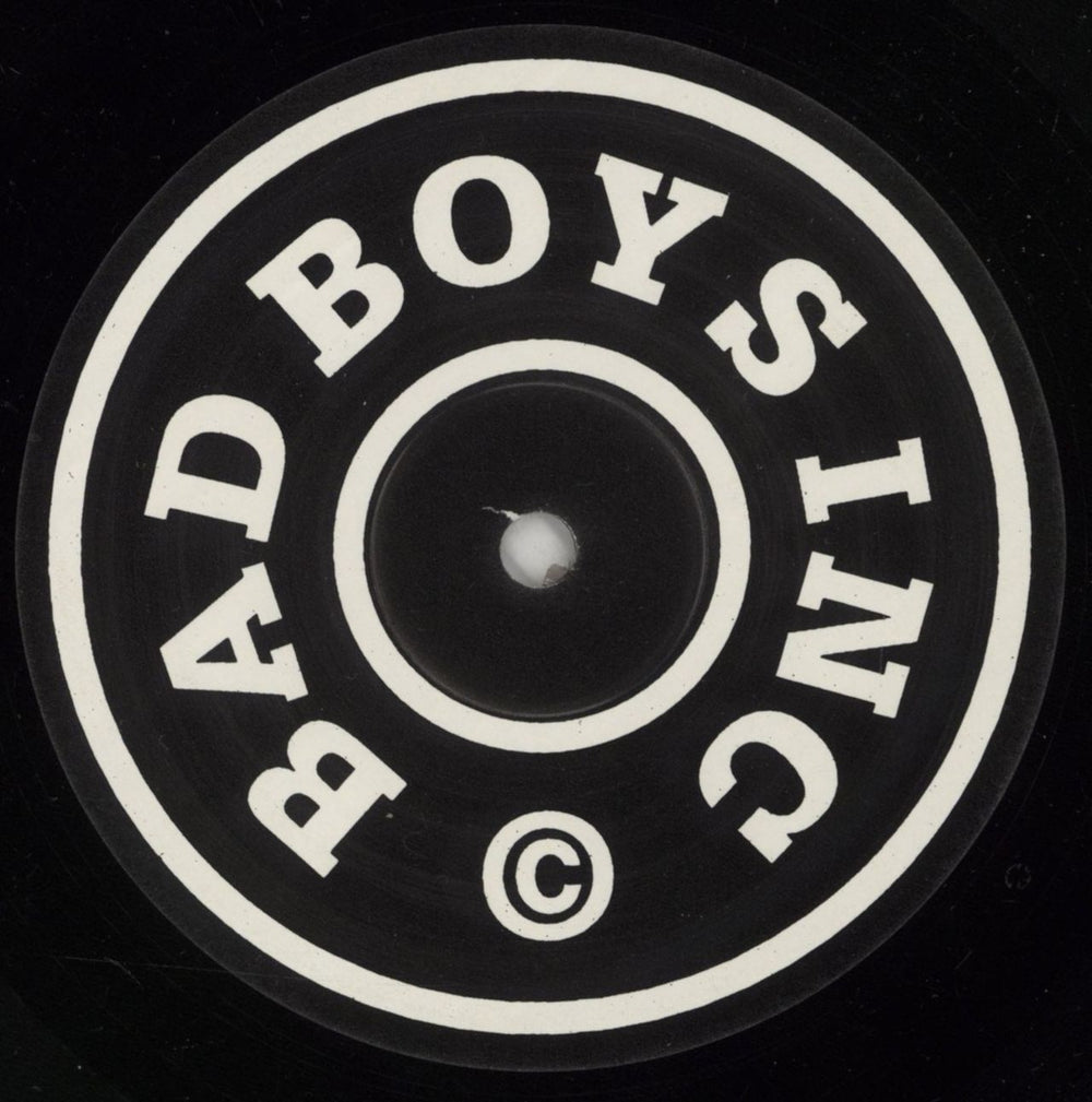Bad Boys Inc Don't Talk About Love UK Promo 12" vinyl single (12 inch record / Maxi-single) BBI12DO871182
