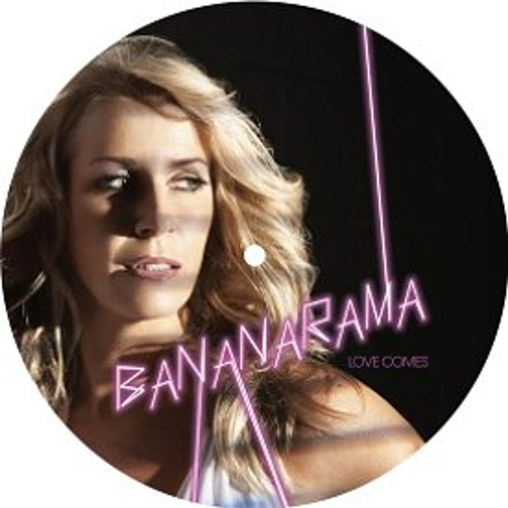 Bananarama Love Comes UK 7" vinyl picture disc (7 inch picture disc single) NANA30S
