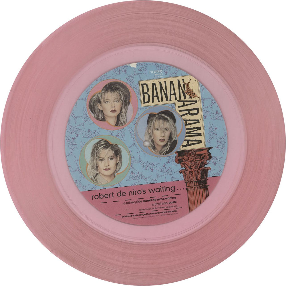 Bananarama Robert De Niro's Waiting - Pink - Keren UK 12" vinyl single (12 inch record / Maxi-single) BAN12RO42697