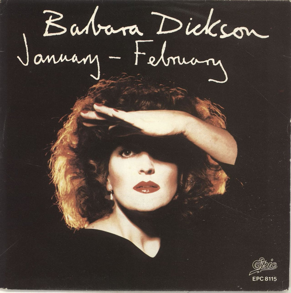 Barbara Dickson January February + Sleeve Dutch 7" vinyl single (7 inch record / 45) EPC8115