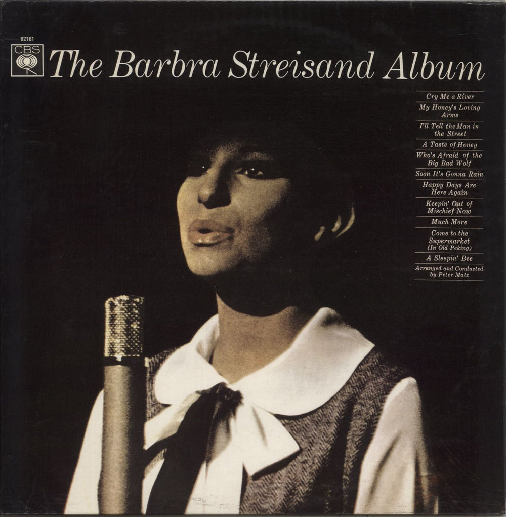 Barbra Streisand The Barbra Streisand Album UK vinyl LP album (LP record) 62161