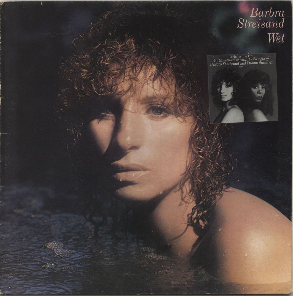 Barbra Streisand Wet - Picture stickered sleeve Dutch vinyl LP album (LP record) 86104