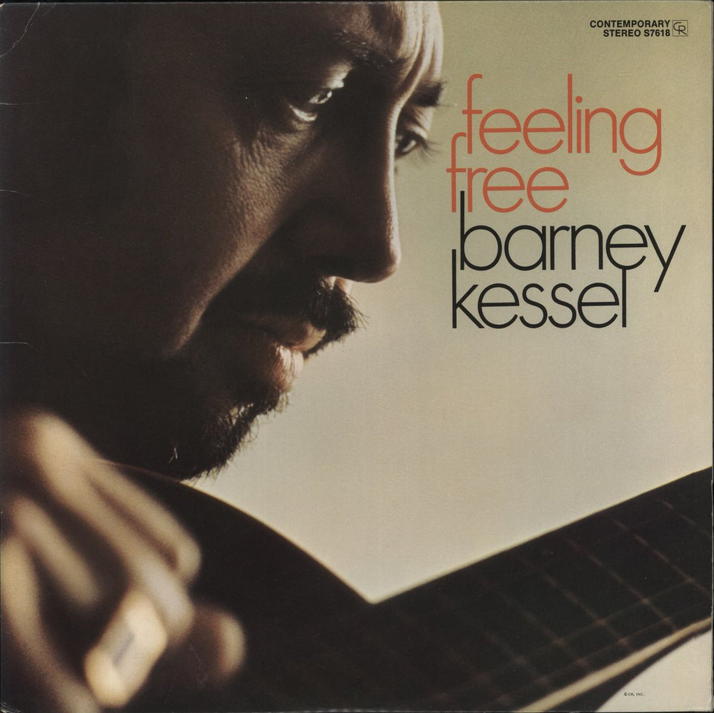 Barney Kessel Feeling Free US vinyl LP album (LP record) OJC-179