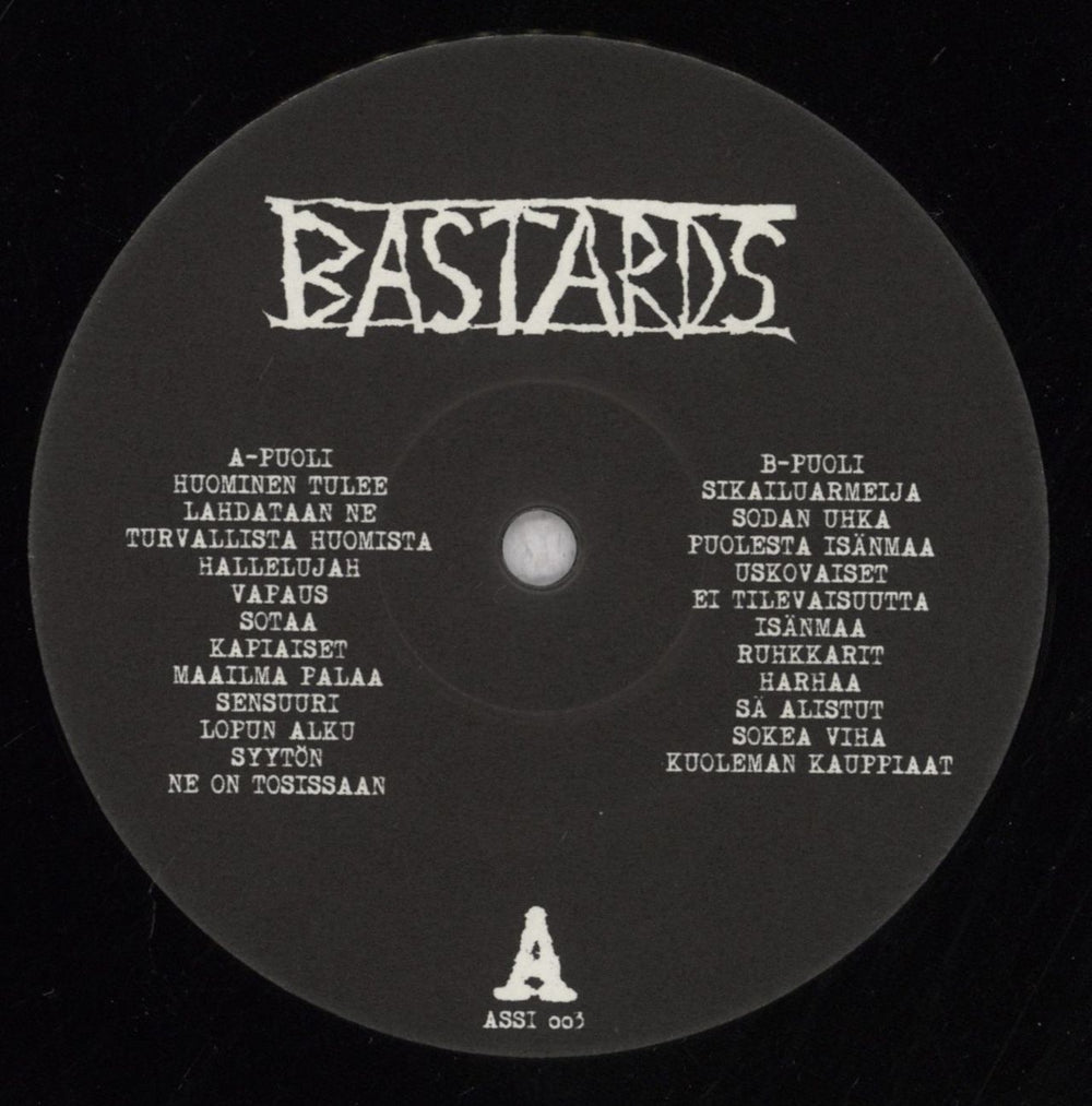 Bastards Demo 82 German vinyl LP album (LP record) 7GYLPDE843353