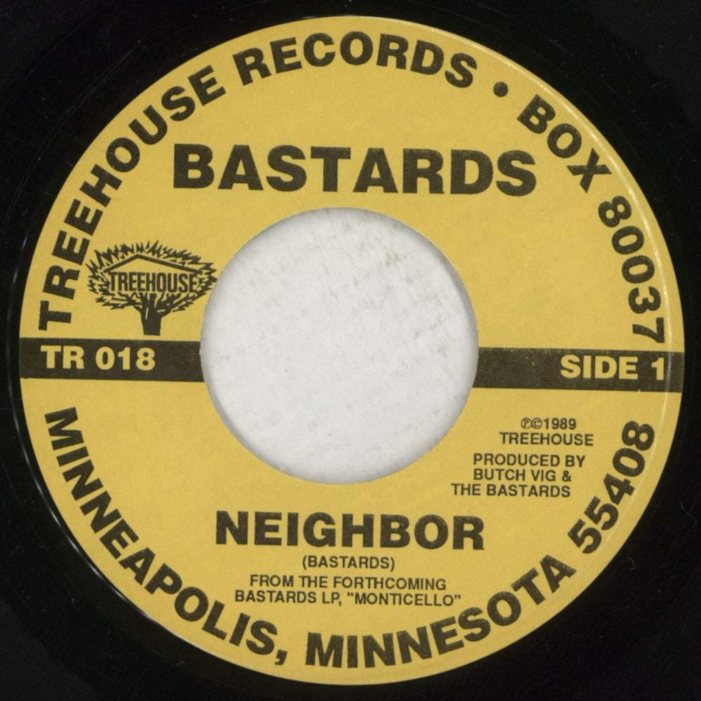 Bastards [US] Neighbor US 7" vinyl single (7 inch record / 45) 9FS07NE871080