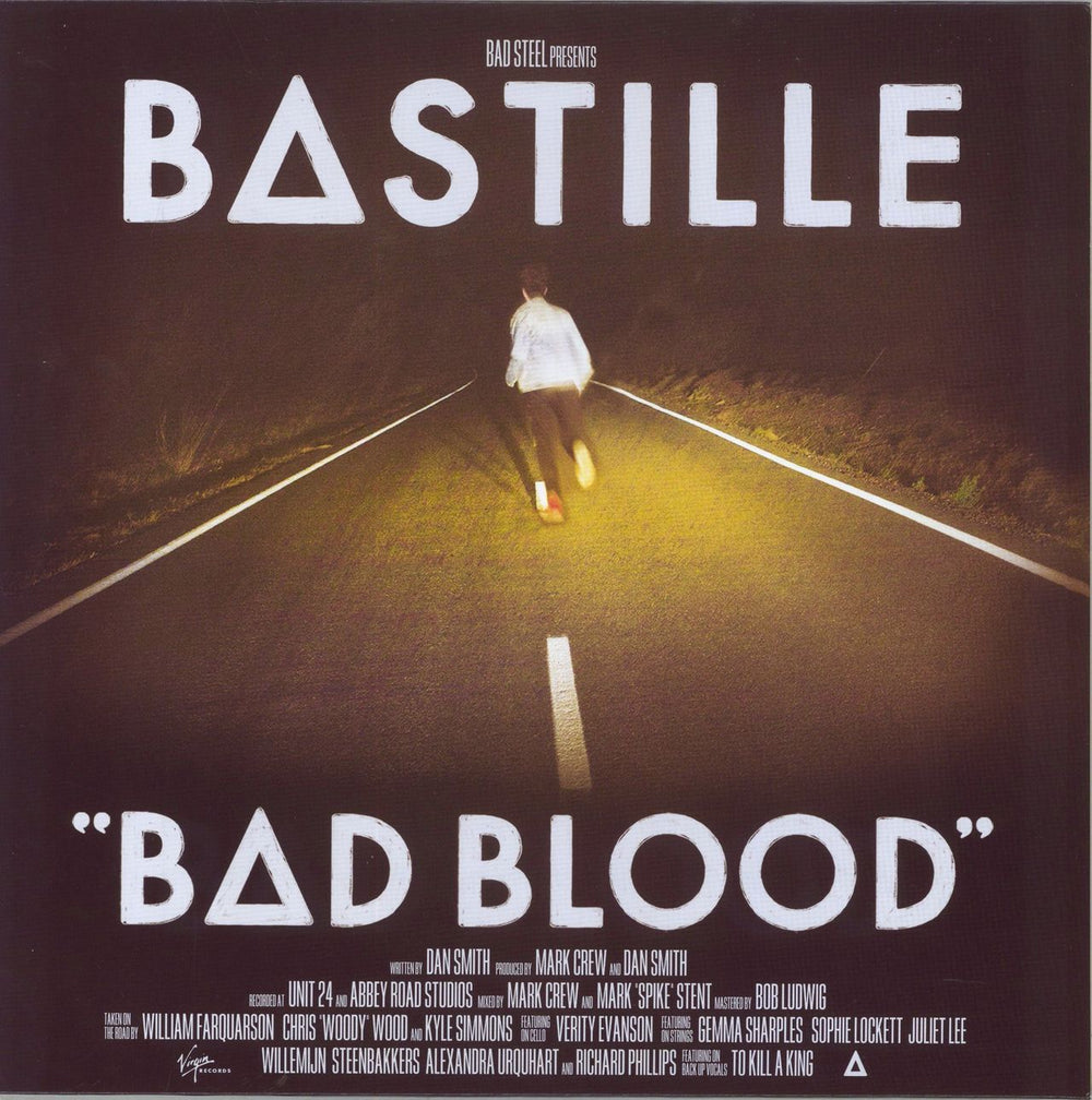 Bastille Bad Blood UK vinyl LP album (LP record) V3097