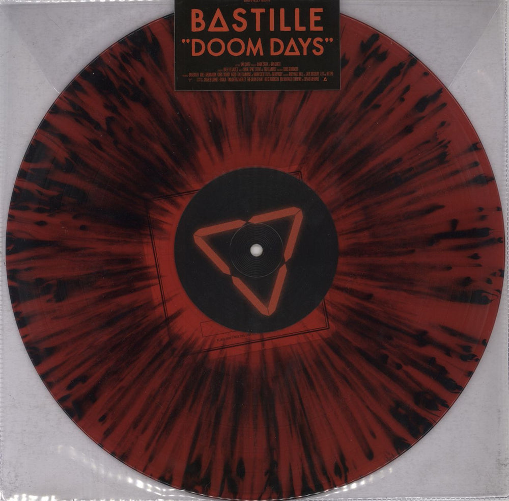 Bastille Doom Days UK vinyl LP album (LP record) VX3212