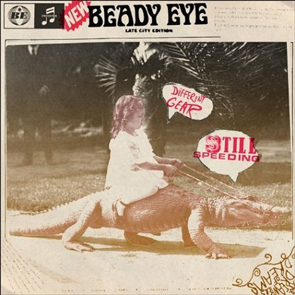 Beady Eye Different Gear, Still Speeding UK CD album (CDLP) BEADYCD2