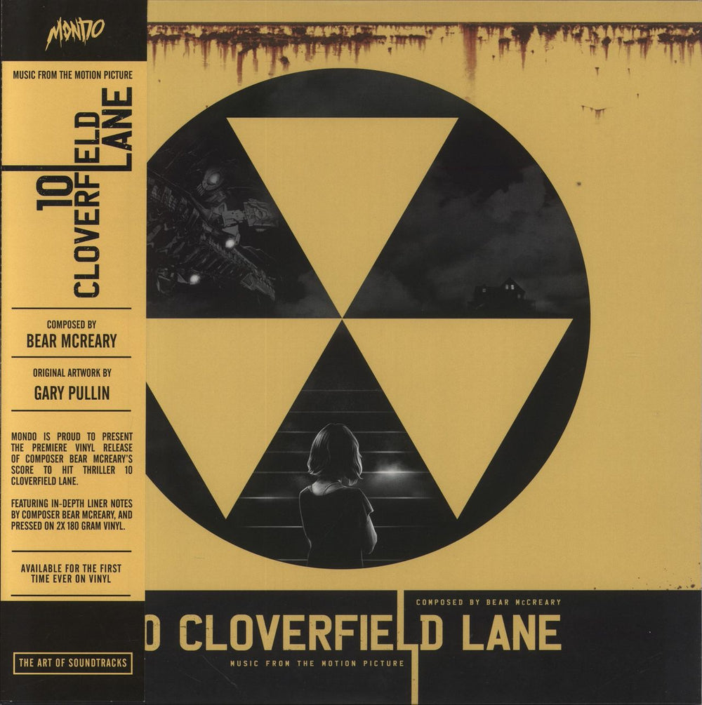 Bear McCreary 10 Cloverfield Lane [Music From The Motion Picture] - Red w/ Silver Stripe Vinyl US 2-LP vinyl record set (Double LP Album) MOND-101