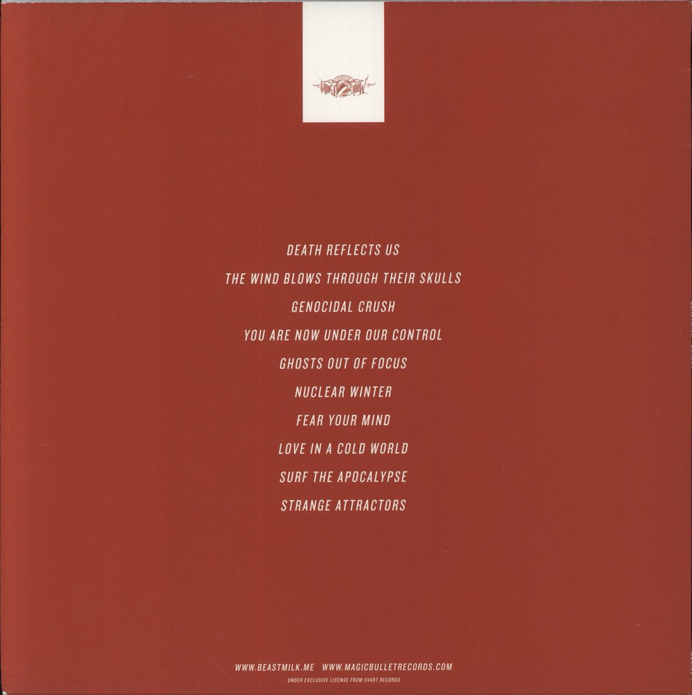 Beastmilk Climax - Candy Apple Red Vinyl US vinyl LP album (LP record)