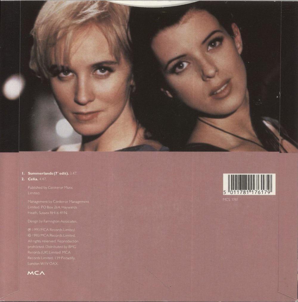 Beijing Spring Summerlands UK 7" vinyl single (7 inch record / 45) 5011781176179