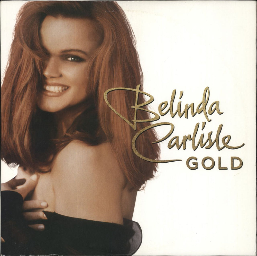 Belinda Carlisle Gold - Gold Vinyl - VG Sleeve UK 2-LP vinyl record set (Double LP Album) DEMREC501