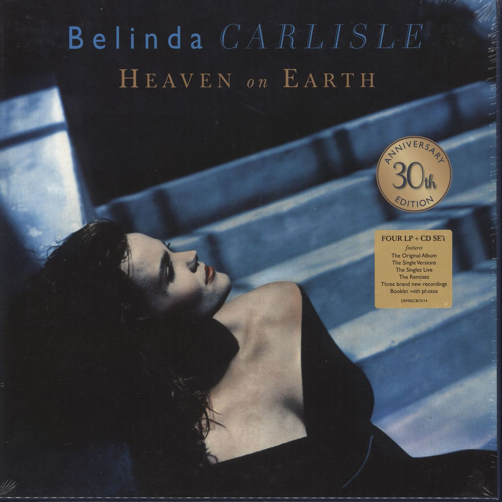 Belinda Carlisle Heaven On Earth - Sealed UK Vinyl Box Set DEMRECBOX14