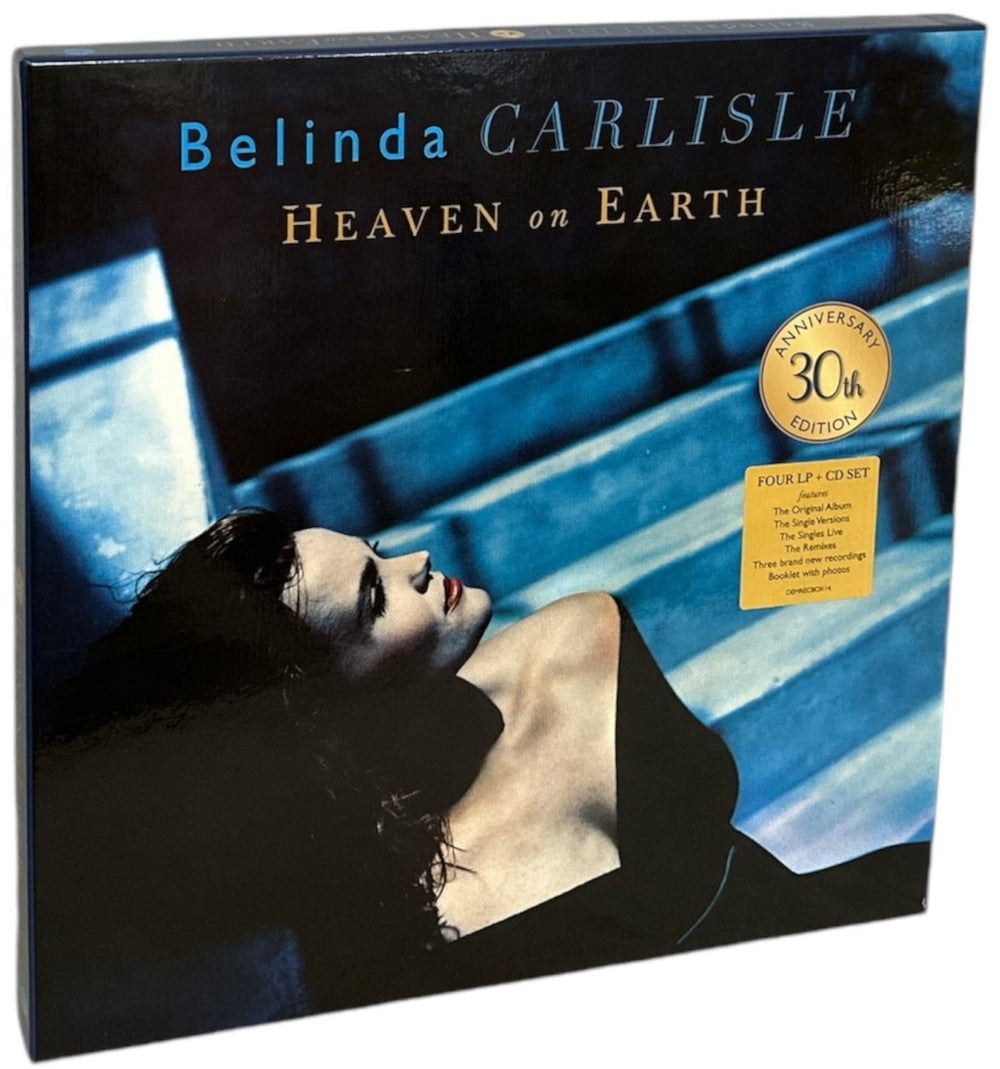 Belinda Carlisle Heaven On Earth UK Vinyl Box Set DEMRECBOX14