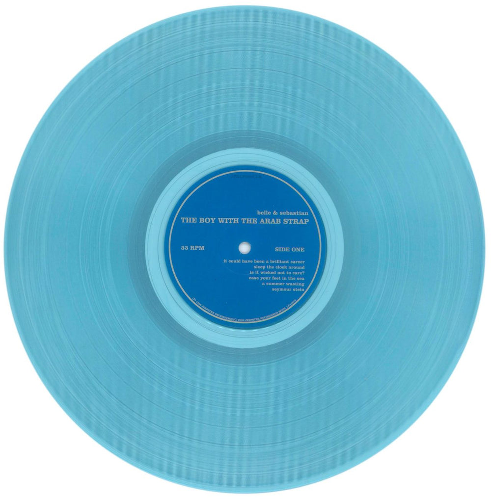 Belle & Sebastian The Boy With The Arab Strap - Pale Blue Vinyl + Art Print UK vinyl LP album (LP record) B&SLPTH865251