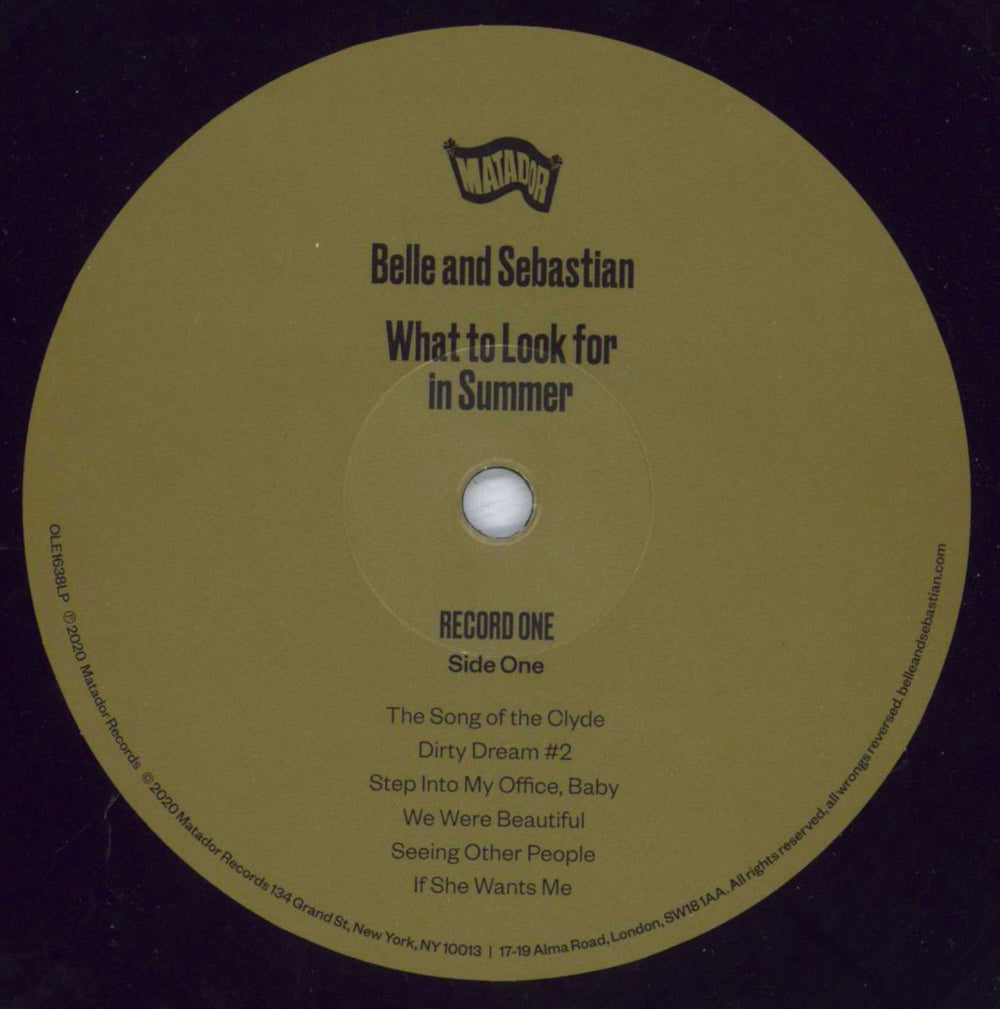 Belle & Sebastian What To Look For In Summer UK 2-LP vinyl record set (Double LP Album) B&S2LWH822109