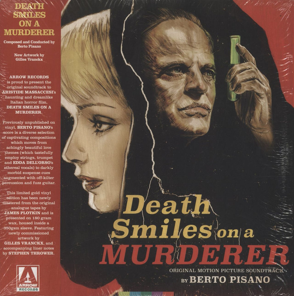 Berto Pisano Death Smiles On A Murderer UK vinyl LP album (LP record) AR006