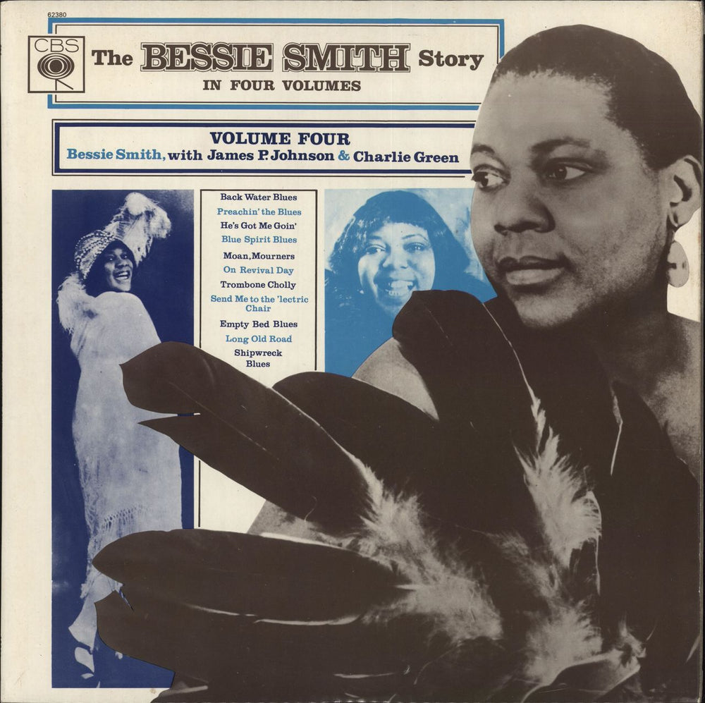 Bessie Smith The Bessie Smith Story Vol. 4 UK vinyl LP album (LP record) BPG62380