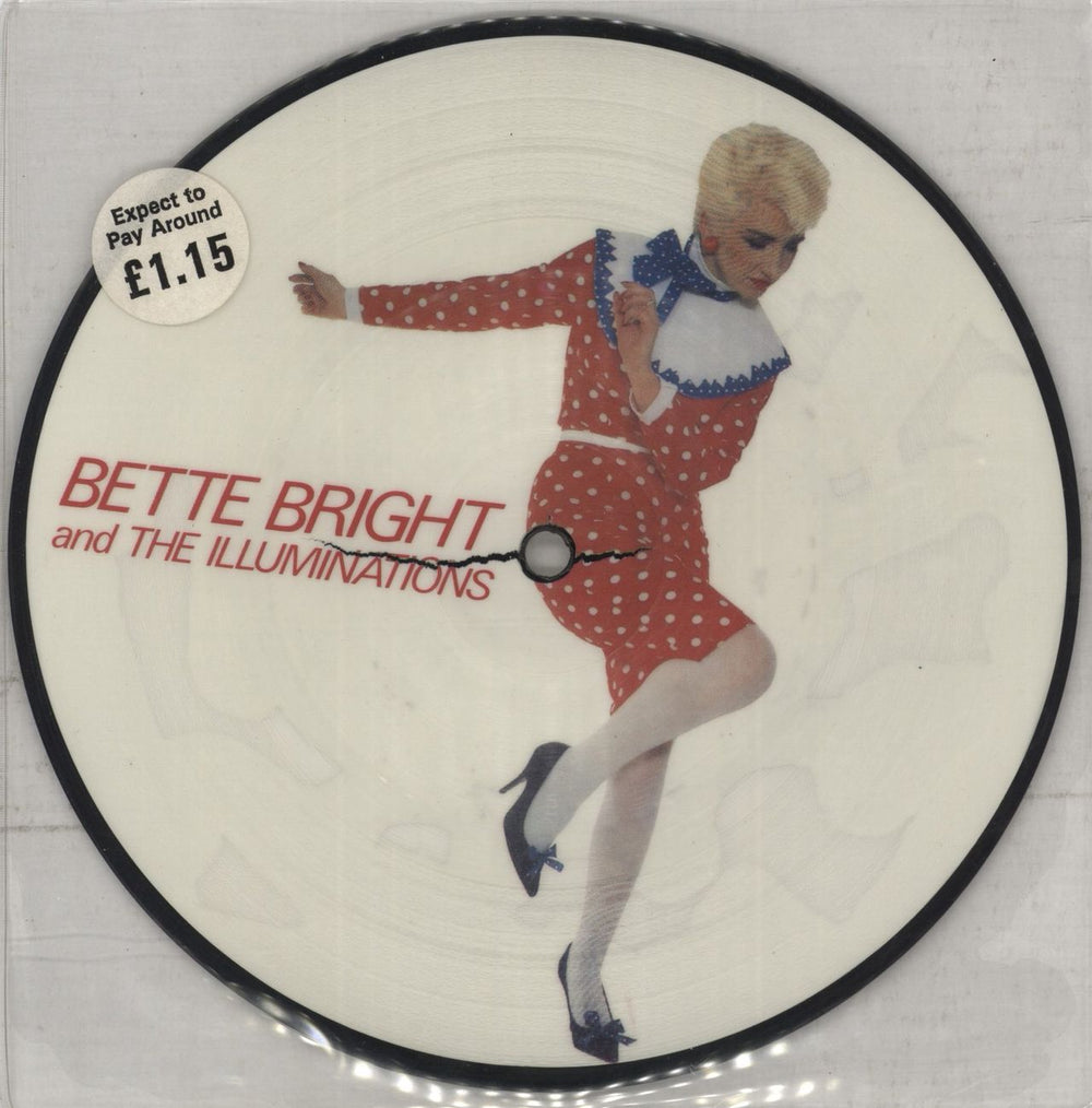 Bette Bright When You Were Mine - Sticker UK 7" vinyl picture disc (7 inch picture disc single) KOW14P