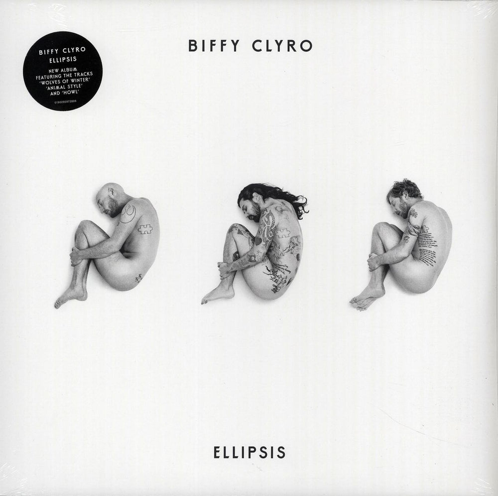 Biffy Clyro Ellipsis - Clear Vinyl + Sealed UK vinyl LP album (LP record) 0190295972806