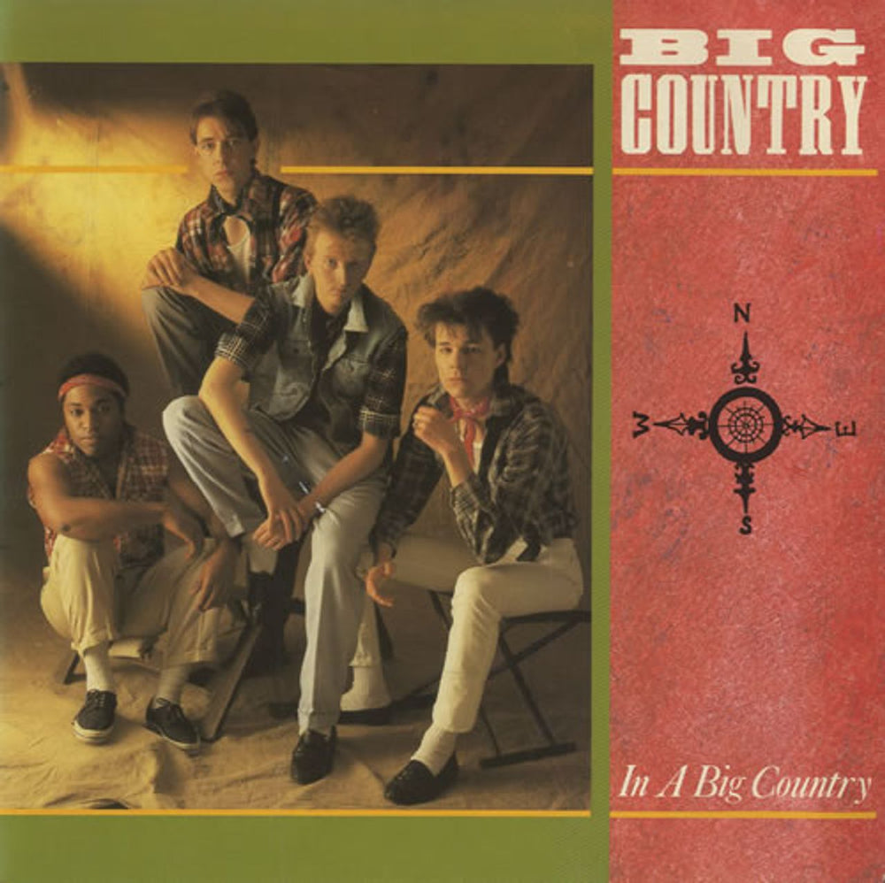 Big Country In A Big Country - Injection UK 7" vinyl single (7 inch record / 45) COUNT3