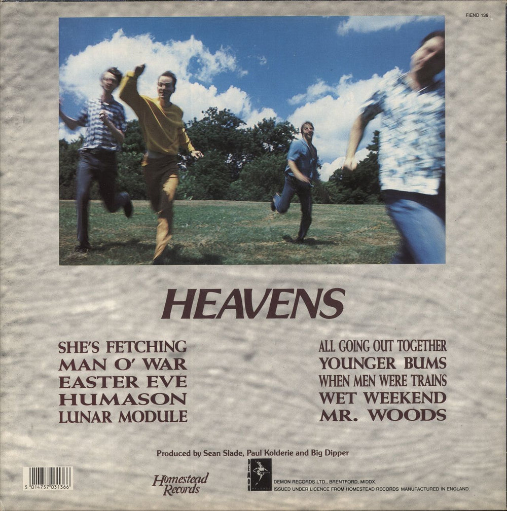 Big Dipper Heavens UK vinyl LP album (LP record) 5014757031366