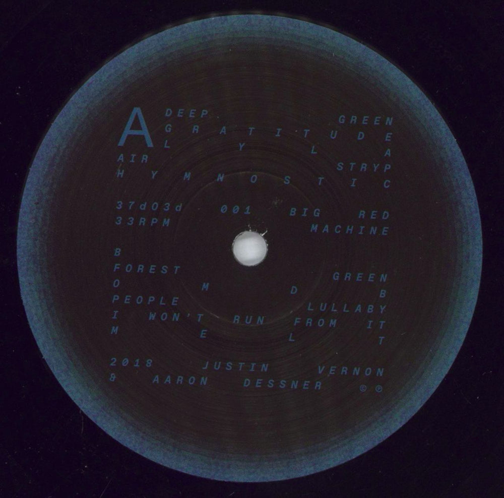 Big Red Machine Big Red Machine US vinyl LP album (LP record) 4Q-LPBI827811