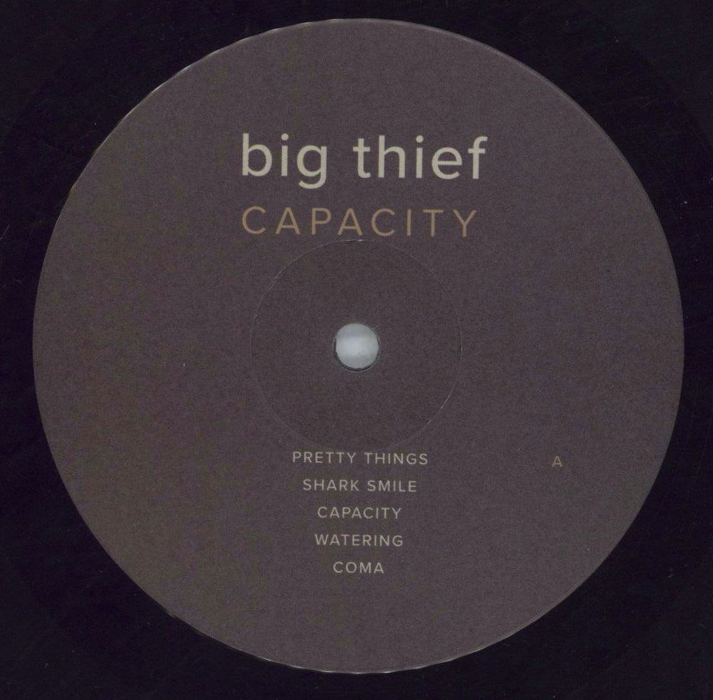 Big Thief Capacity US vinyl LP album (LP record) 49HLPCA818202