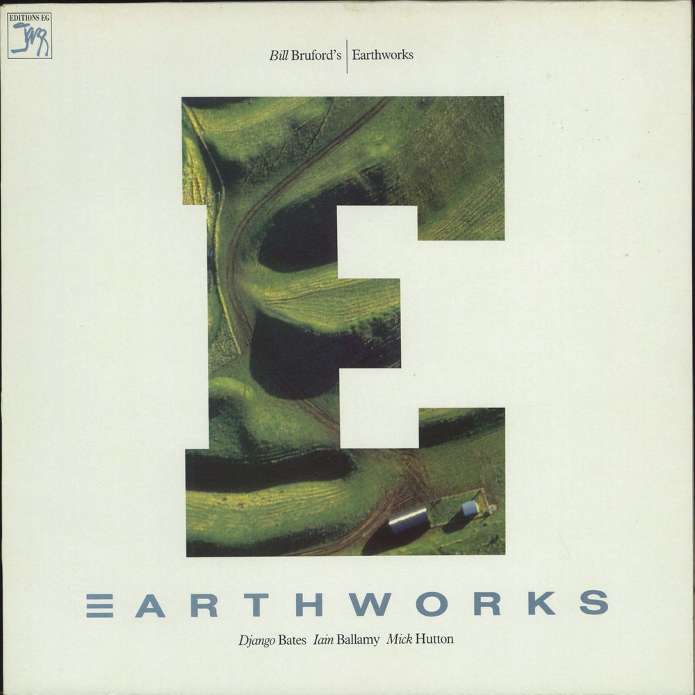 Bill Bruford Bill Bruford's Earthworks UK vinyl LP album (LP record) EGED48