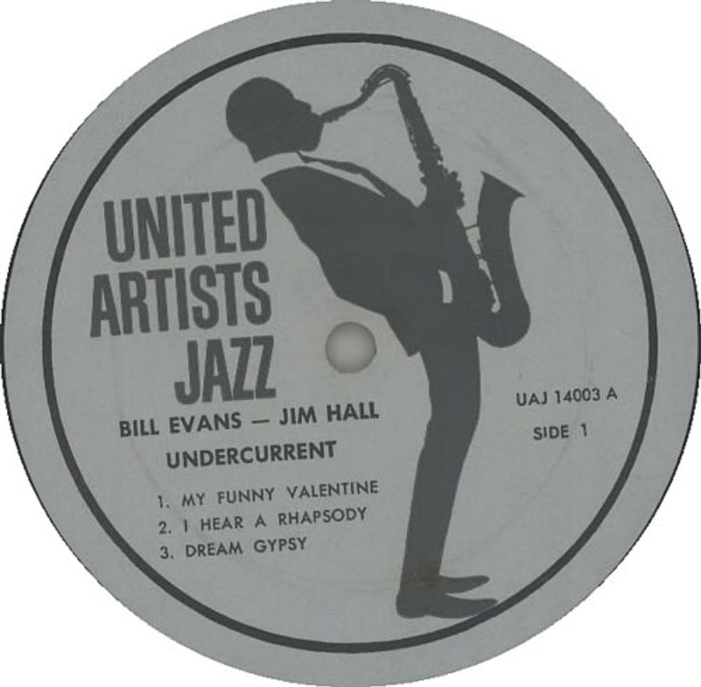 Bill Evans (Piano) Undercurrent US vinyl LP album (LP record) BLVLPUN588264