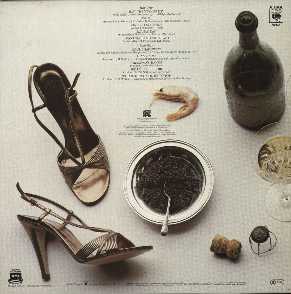 Bill Withers Bill Withers' Greatest Hits - stickered p/s UK vinyl LP album (LP record)