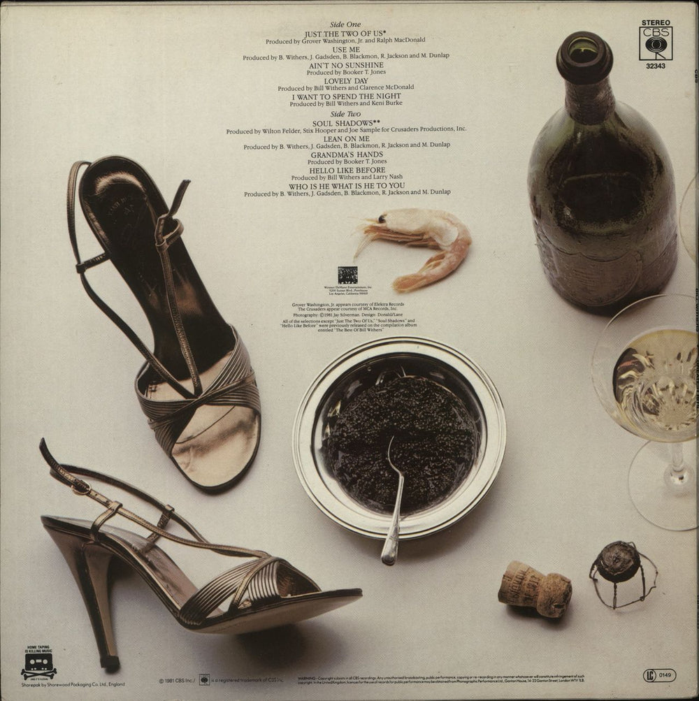 Bill Withers Bill Withers' Greatest Hits - stickered p/s UK vinyl LP album (LP record)