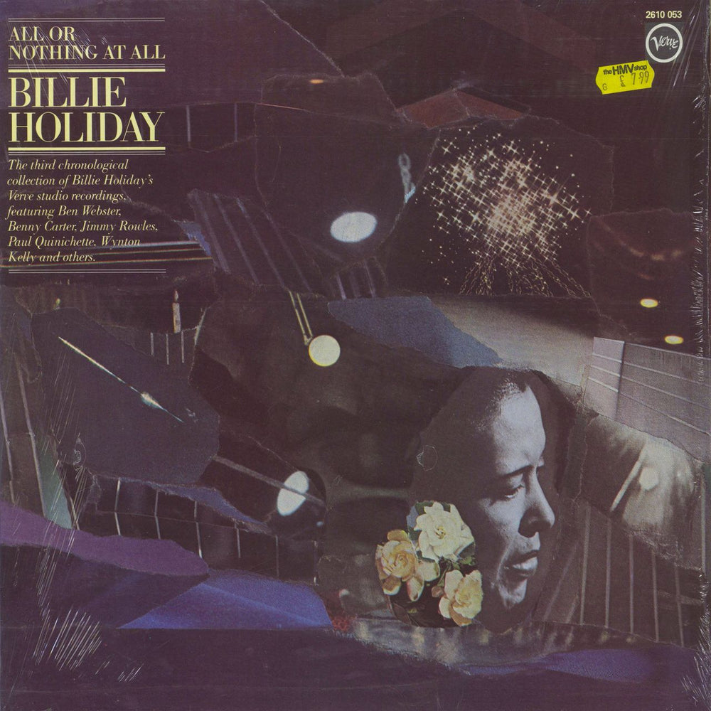 Billie Holiday All Or Nothing At All French 2-LP vinyl record set (Double LP Album) 2610053