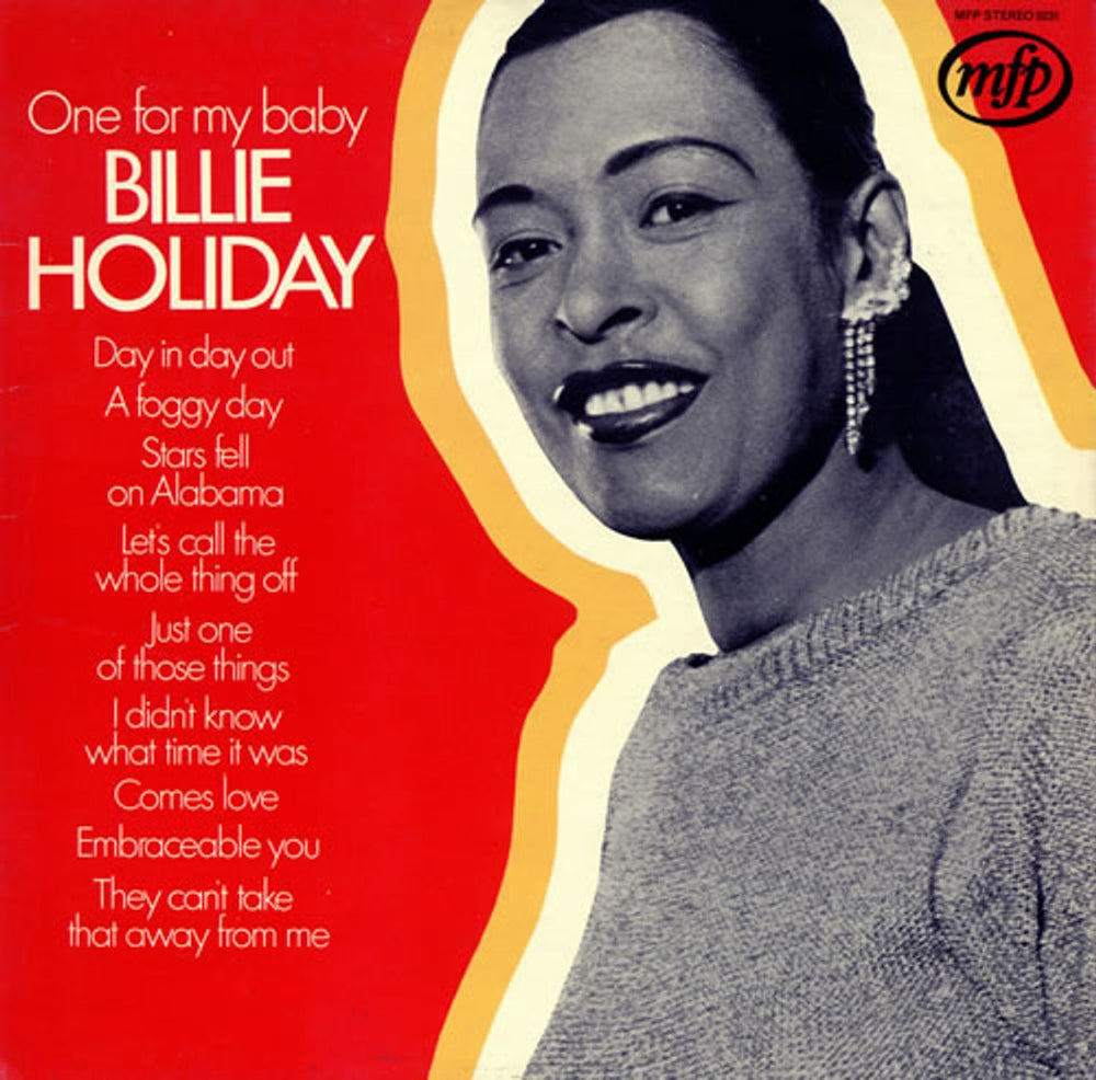 Billie Holiday One For My Baby UK vinyl LP album (LP record) MFP5231