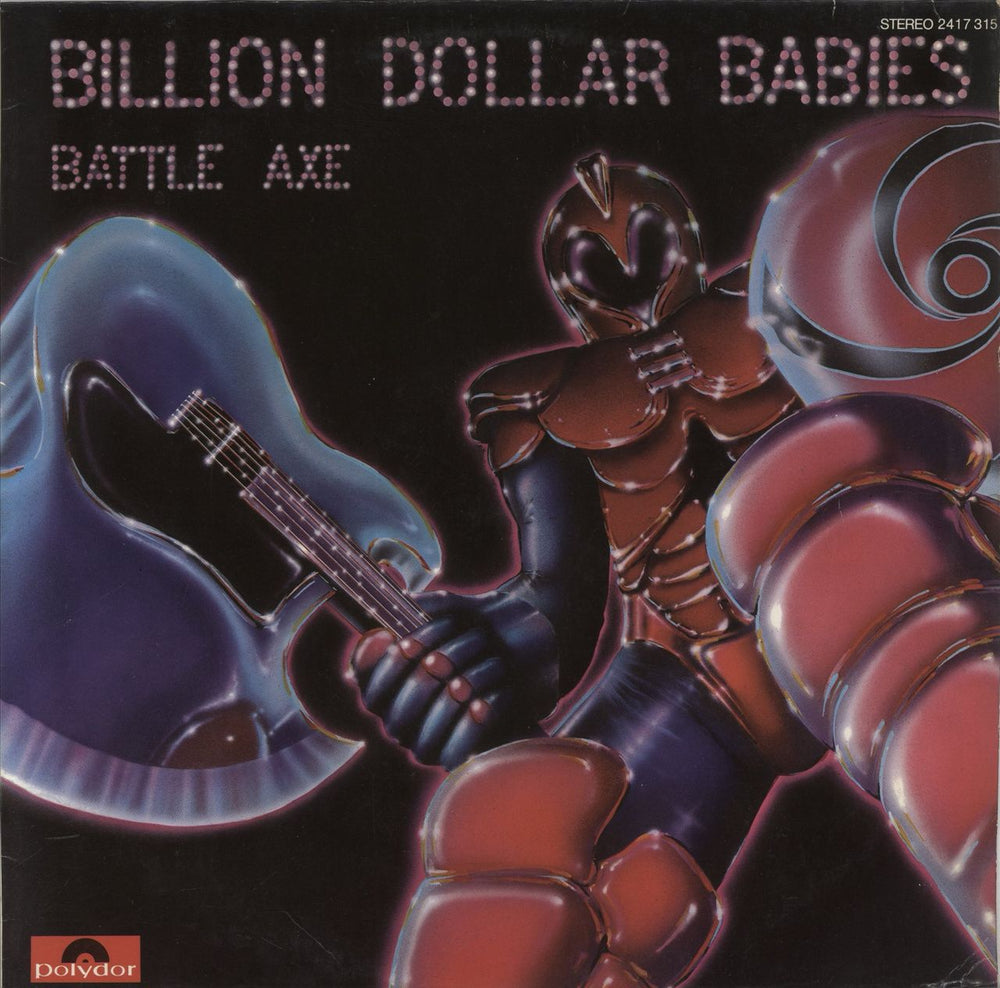 Billion Dollar Babies Battle Axe German vinyl LP album (LP record) 2417315