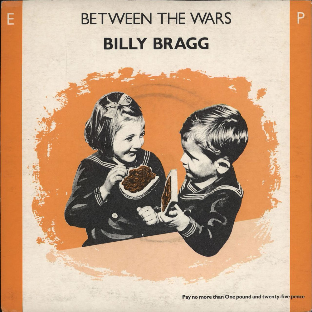 Billy Bragg Between The Wars UK 7" vinyl single (7 inch record / 45) AGOEP1