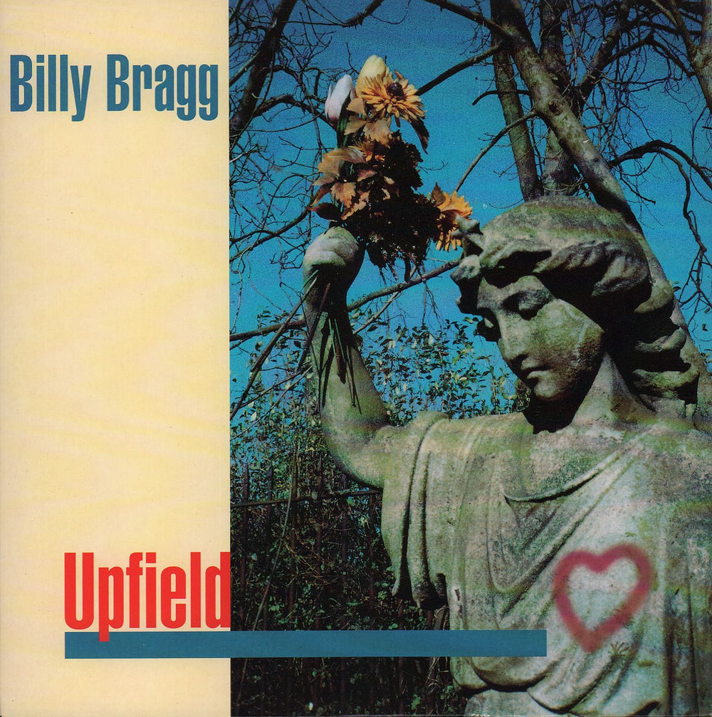 Billy Bragg Upfield UK 7" vinyl single (7 inch record / 45) FRY051