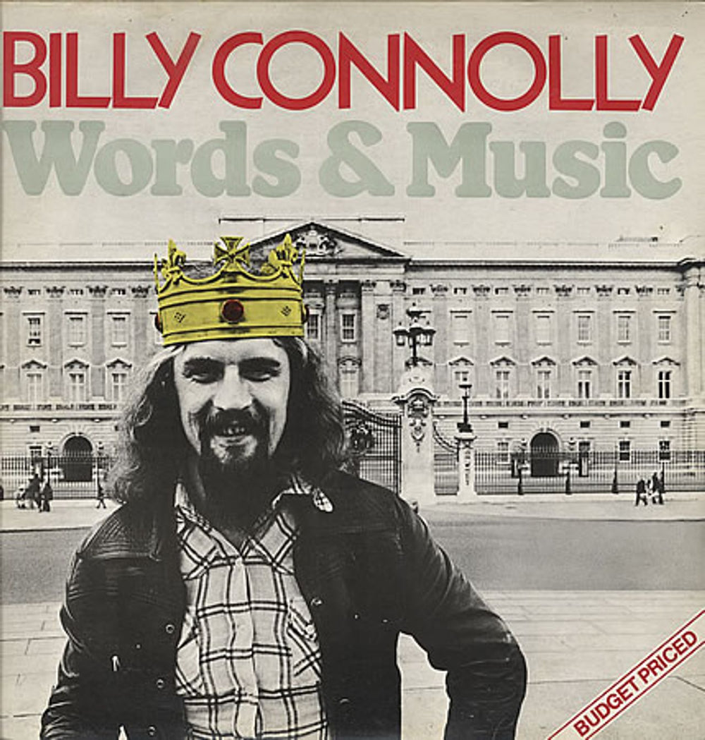 Billy Connolly Words & Music UK vinyl LP album (LP record) TRASAM32